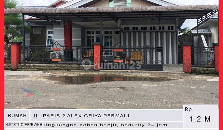 Rumah Dijual Jl. Paris 2 Alex Griya Permai 1, Pontianak 1