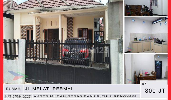 Dijual Rumah Jl. Melati Permai, Kec.pontianak Kota 1