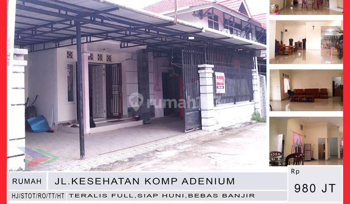 Dijual Rumah Jl. Kesehatan Komp. Adenium, Pontianak 1