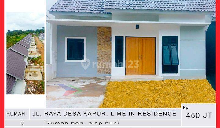 Dijual Rumah Jl. Raya Desa Kapur, Lime In Residence 1