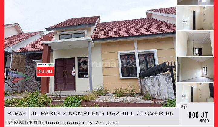 Dijual Rumah Jl. Paris 2 Komp. Dazhill Clover B6, Pontianak 1