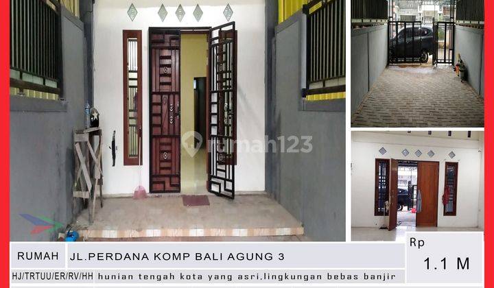 Dijual Rumah Jl. Perdana Komp. Bali Agung 3, Pontianak 1