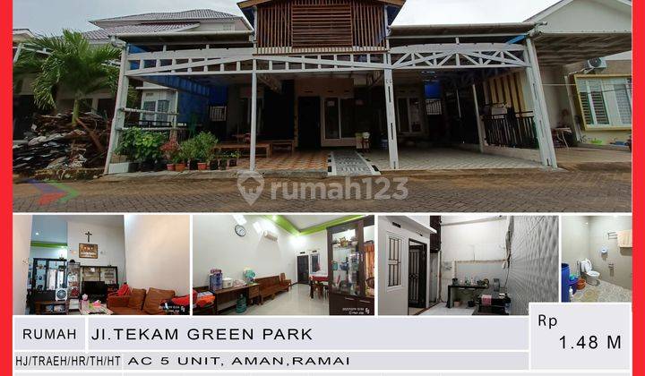 Dijual Rumah Bonus Ac 5 Unitdi Jl. Tekam Green Park, Pontianak 1