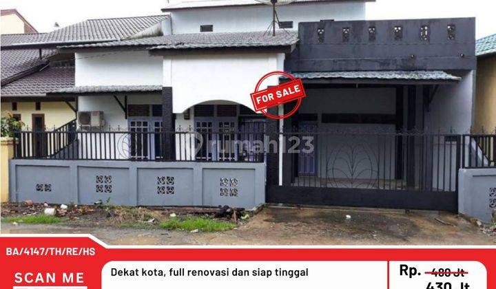 Dijual Rumah Jl. Perintis, Komp. Perintis Asri, Pontianak 1