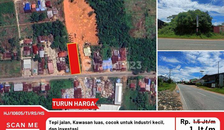 Tanah Dijual Cepat Jl. Trans Kalimantan, Dekat Kantor Camat 1