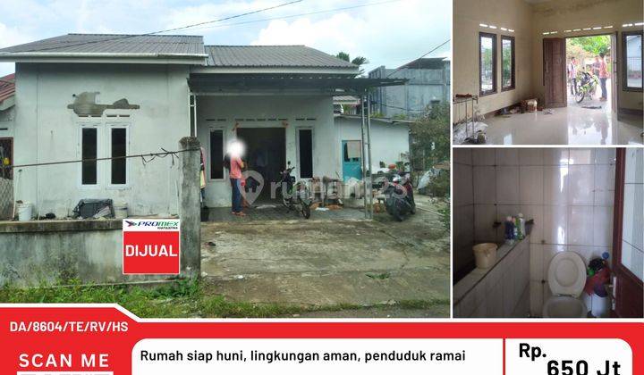 Dijual Rumah Siap Huni di Jl. Parit H Muksin 2, Komp. Istana Kita 1