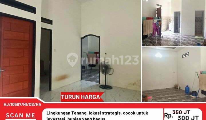 Rumah Strategis di Nipah Kuning Dalam, Turun Harga Jadi 300 Juta! Rumah Strategis di Nipah Kuning Dalam, Turun Harga Jadi 300 Juta!