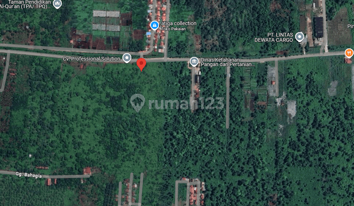 Tanah di Jl. Angkasa Pura, Kubu Raya SHM 16.063 m² 2