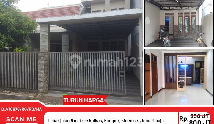 Rumah 2 Lantai Modern & Nyaman di Komp. Janur Asri, Lokasi Strategis! 1