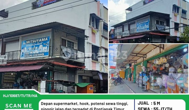 Ruko Siap Pakai di Titik Emas Pontianak Timur – Depan Sim Jaya Abadi!