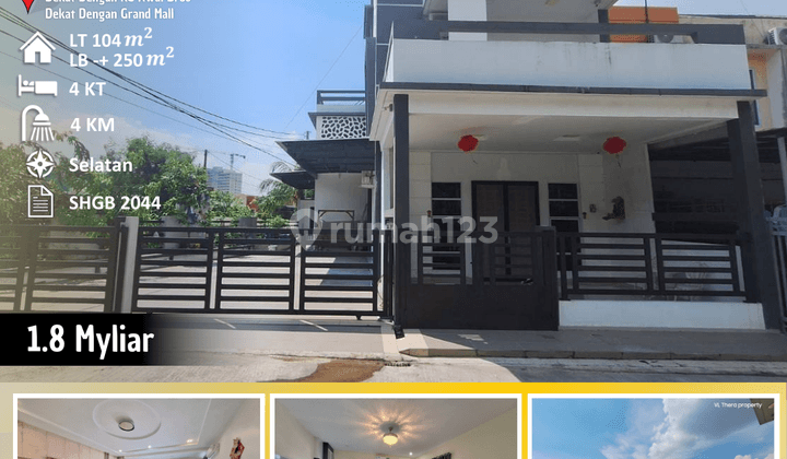 Rumah 2 Lantai Bagus Semi Furnished HGB di Anggrek Permai , Batam 1