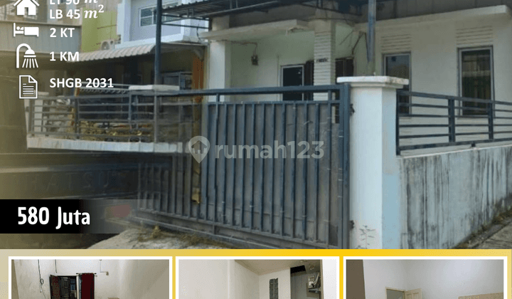 Rumah Bagus Unfurnished HGB di Wisata Ocarina, Batam 1