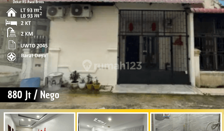 Rumah Bagus Unfurnished HGB di Baloi Mas Asri, Batam 1