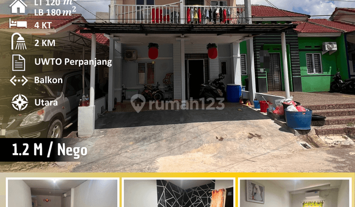 Rumah 2 Lantai Bagus Unfurnished HGB di Anggrek Sari, Batam 1