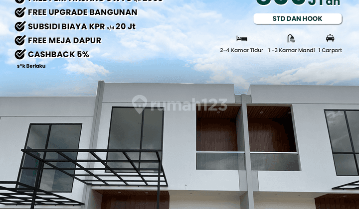 Rumah 2 Lantai Baru HGB di Batam Centre, EVERHILL 1