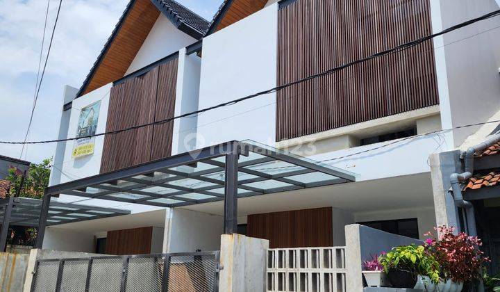 2 Unit Rumah Baru 2 Lantai Nan Cakep Kualitas Premium di Tki1 1