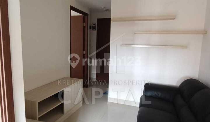 Unit 2 Bedroom Semi Furnished with Swimming Pool View at Sudirman Suites Apartment Unit 2 Bedroom Semi Furnished with Swimming Pool View at Sudirman Suites Apartment