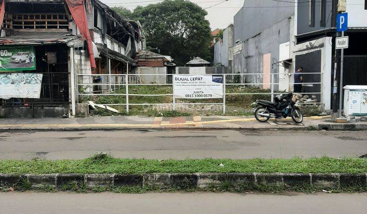 Tanah tepi jalan raya anggrek loka BSD seluas 250m 1