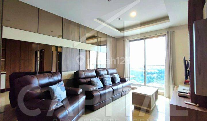 HARGA MENARIK APARTEMENT FURNISHED TIPE 3 BED ROOM LUX DI HEGARMANAH RESIDENCE BANDUNG UTARA 2