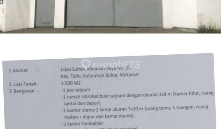 Disewakan Gudang di Tallo (dyt) 1