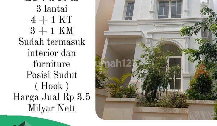 Dijual Rumah3lt, posisi Hook, Harga Murah 1