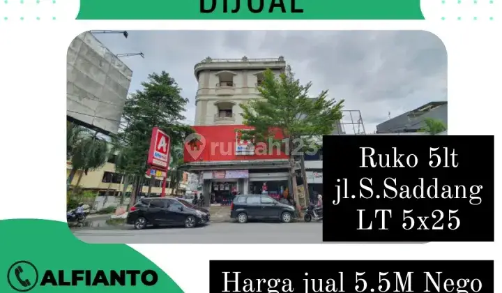 Dijual Ruko 5lantai Siap Pakai (al) 1