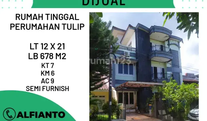 Dijual Cepat Rumah Siap Huni 3 lantai harga termurah (cc) 1