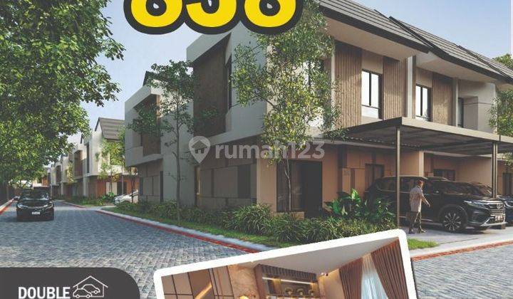 Dijual Rumah tinggal 2 lantai harga 800jutaan 1