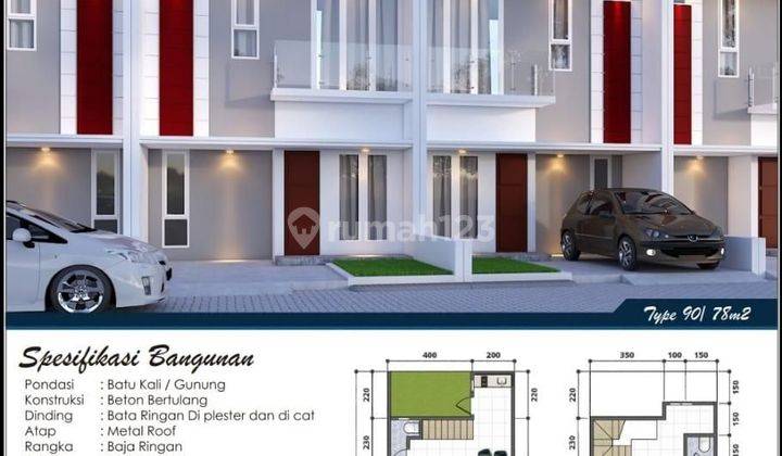 Dijual Rumah 2lt siap huni di Jl. Racing Centre,Makassar (al) 1