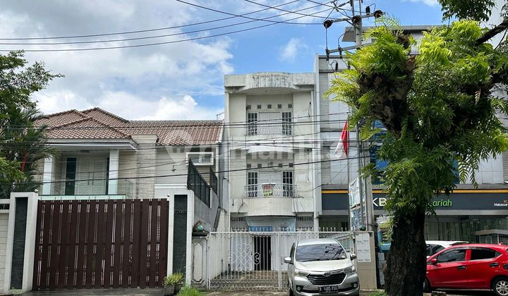 For Sale 3-Story Shophouse on Jalan Dr. Ratulangi, Makassar (address) 1