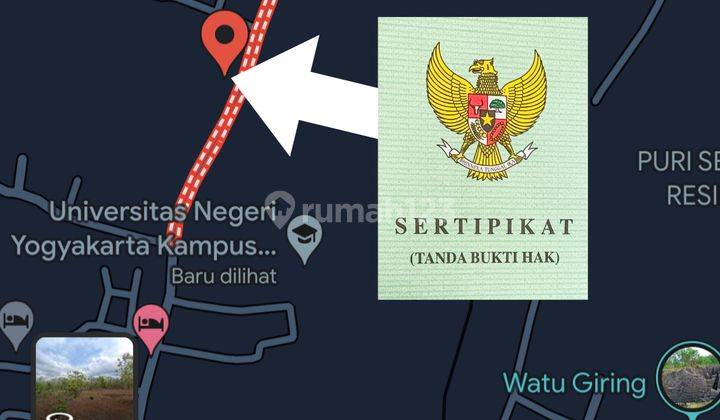 TANAH DEPAN KAMPUS UNY INVESTASI JELAS TUNTAS 1