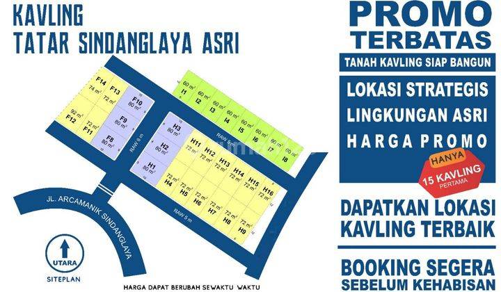 Tanah Kavling Promo Murah Di Sindanglaya 8