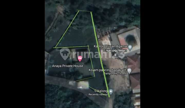 Jual Tanah Sawah Cikalong Wetan 3