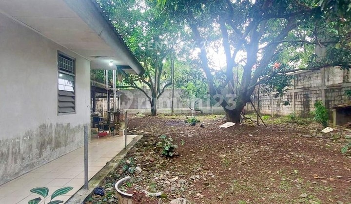 Rumah Depan Taman Perlu Renov Halaman Luas di Kucica Bintaro 2