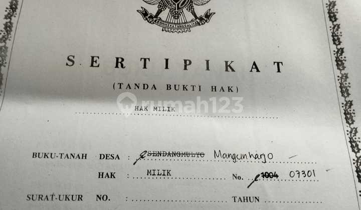 Sell Plot in Elang Sambiroto 2