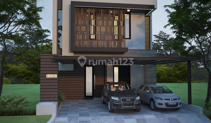 2,5 Lantai Rumah Grand Pakuwon Minimalis Bagus Surabaya  1