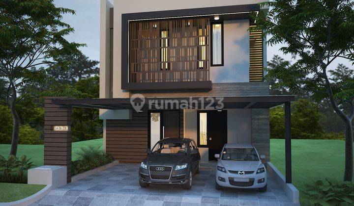 2,5 Lantai Rumah Grand Pakuwon Minimalis Bagus Surabaya  2