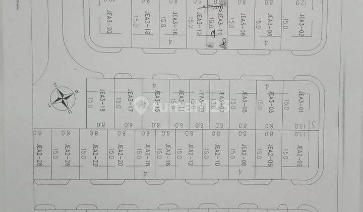 Harga Nego Row Jalan Lebar Tanah Grand Pakuwon Cluster Canberra 1