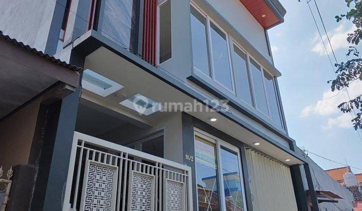 Rumah Jl. Manukan Mulyo Ciamik Poll Minimalis Bangunan 2 Lantai 2