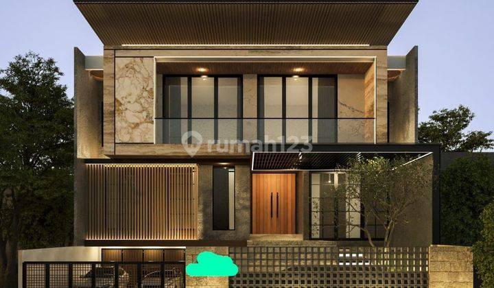 Rumah Mewah Private Pool Lift Di Pakuwon Indah Surabaya Barat 1