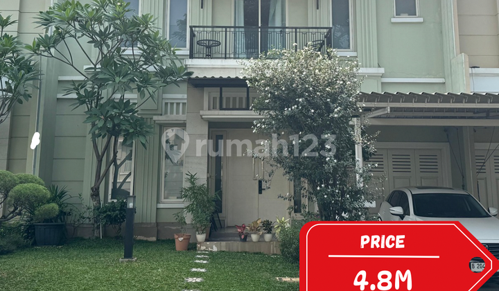 Rumah Cluster Maxwell Semi Furnished Rapi Bagus di Gading Serpong