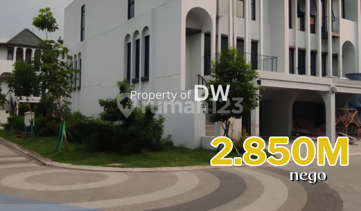 Rumah Cluster Aether Harga Bu Banget 3 Lantai di BSD Green Wich