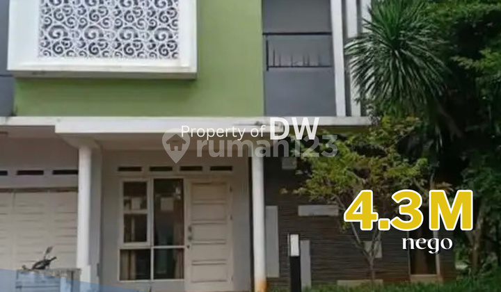 Rumah Furnished Siap Huni Cluster Darwin Gading Serpong