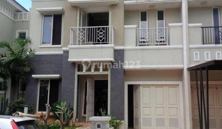 Rumah 2 Lantai Bagus Rapi Cluster Pascal Scientia Gading Serpong 1