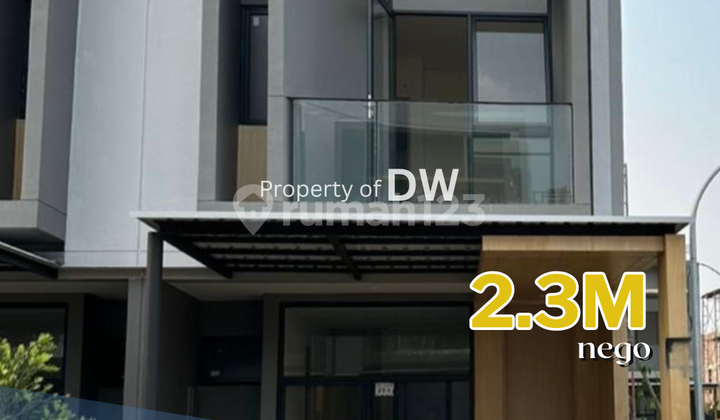 Rumah Cluster Jiva Tanakayu 3 Kamar Bagus di Bsd