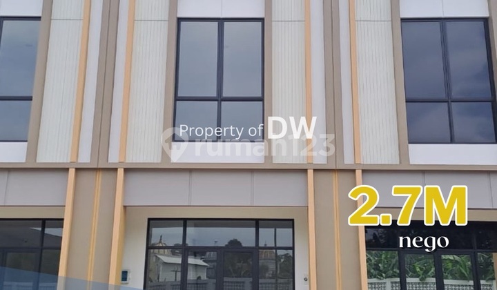 Ruko Baru 2 Lantai Il Lago Grande Strategis Banget
