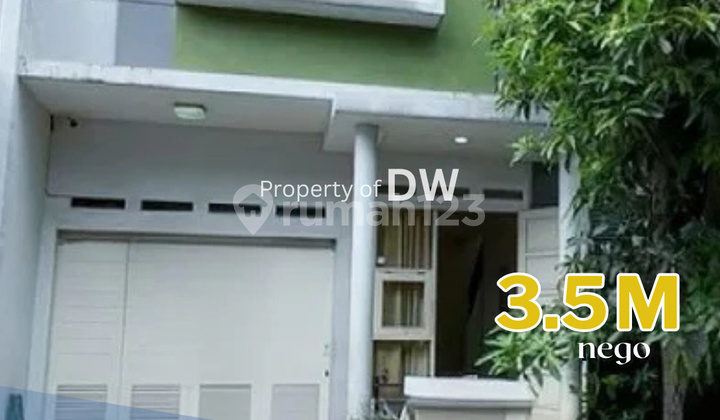 Rumah Cluster Darwin Scientia Siap Huni SHM 4 Kamar