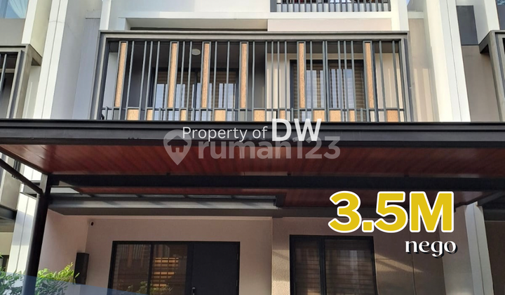 Rumah Cluster Strozzi Symphonia Gading Serpong Interior Rapi 1