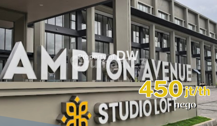 Ready to Occupy Hampton Avenue Studio Loft 3 Floors Gading Serpong