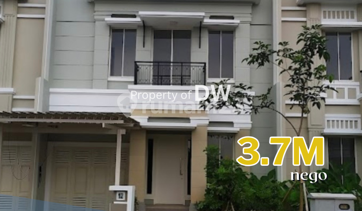 Rumah Cluster Maxwell Rapi di Gading Serpong Scientia Garden